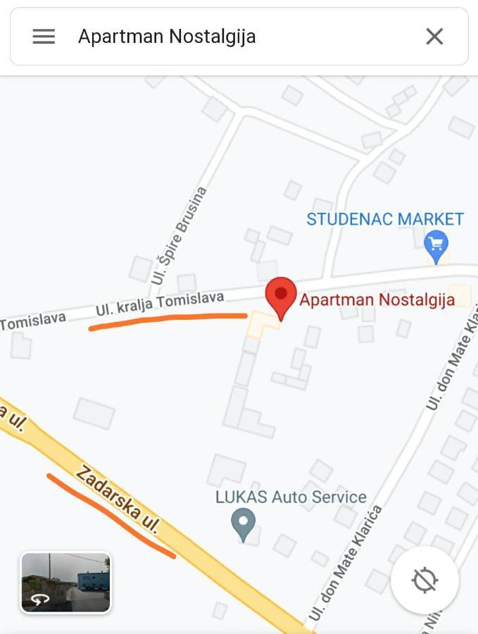 Apartment Nostalgija, Benkovac Buitenkant foto